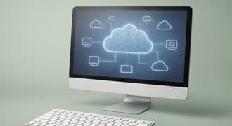Cloud computing dashboard on a developer workstation